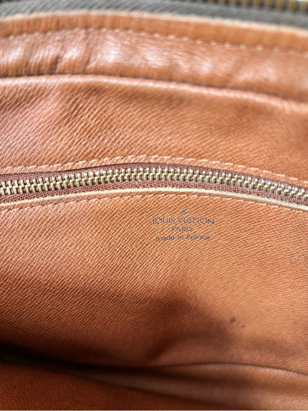 Louis Vuitton Brown Monogram Marly Dragonne GM Toiletry Pouch Clutch Tan Trim - Picture 8 of 11
